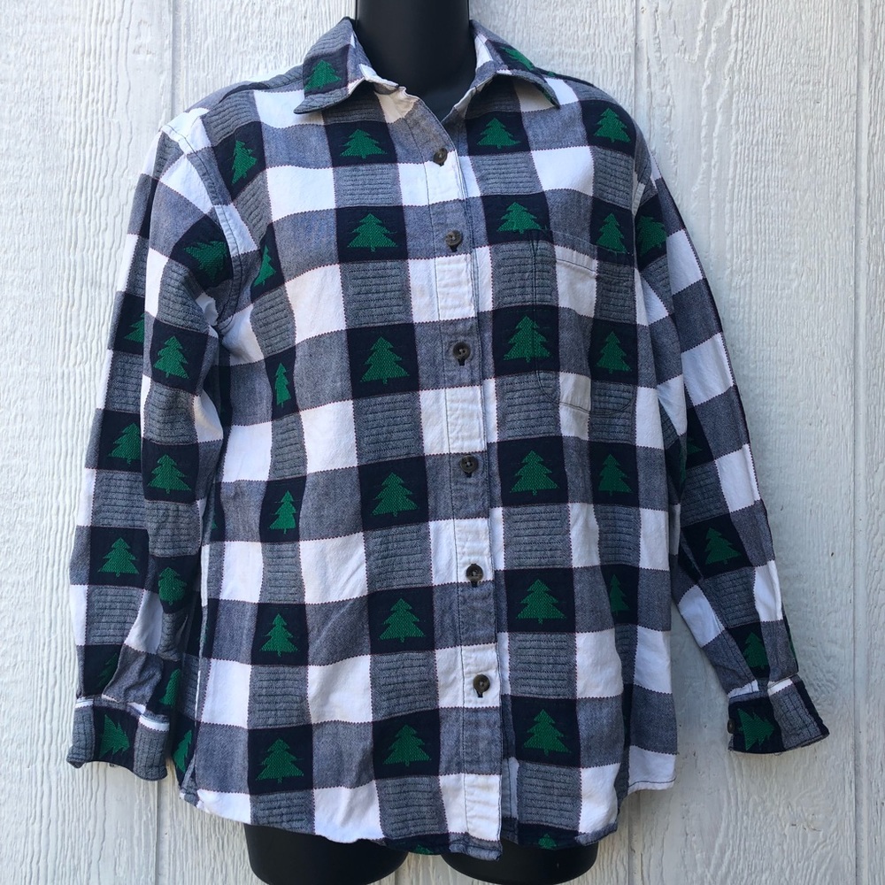 Cascade CHRISTMAS 🎄 BLOUSE size S cute blouse